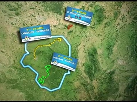Parcours du Tour du Limousin 2010