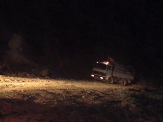 Sur la route de Pointe-Noire Dolisie, par un froir hivernal