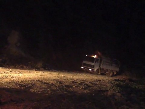 Sur la route de Pointe-Noire Dolisie, par un froir hivernal