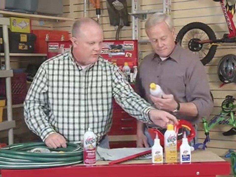 How to use use Liquid Wrench on Gardening Tools