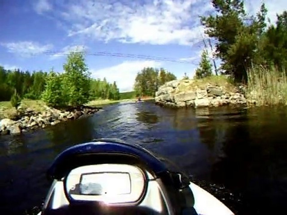 Raid lacs trophy 2010 en Finlande avec Jet-Oceane