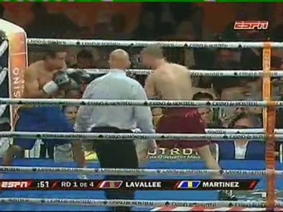 CARLOS MARTINEZ vs KEVIN LAVALLEE