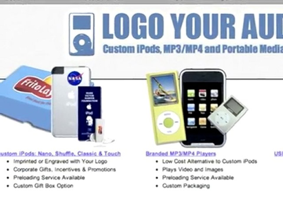 Logo Engraving on Apple Nanos, Shuffles, and Touch iPods