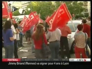 Grève en Espagne contre mesures d'austérité