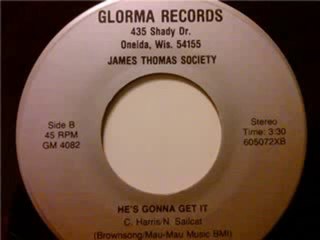 80's boogie tune - James Thomas Society - He's Gonna Get It