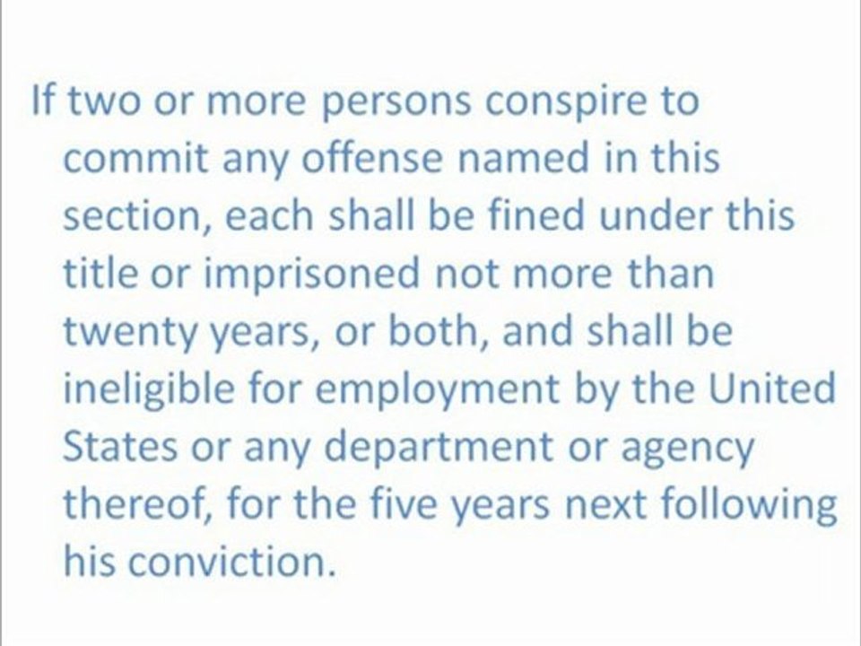 First Amendment Abolished! Part 2