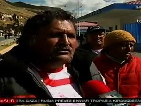 Mineros peruanos incian huelga indefinida