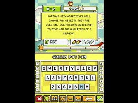 Super Scribblenauts - E3 2010: Adjective Potion Gameplay
