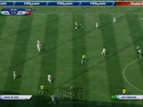 Brésil - Corée du Nord Coupe du monde FIFA 2010