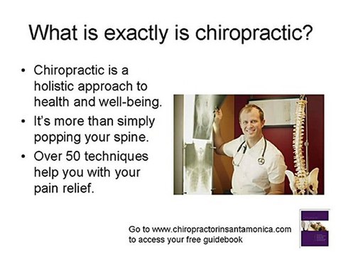 Back pain and chiropractic in Santa Monica