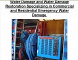 Dallas plano  water damage restoration emergency water extra