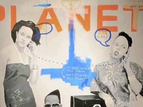 Artist Fahamu Pecou Whirl Trade Warholian - White Walls SF