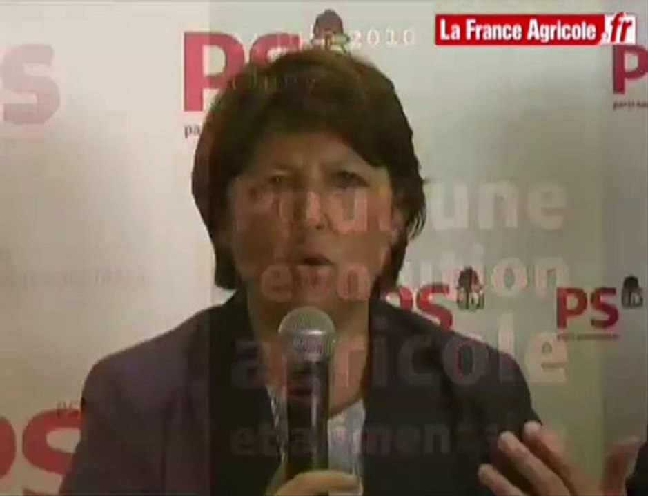 PS : "25 propositions pour une révolution agricole"