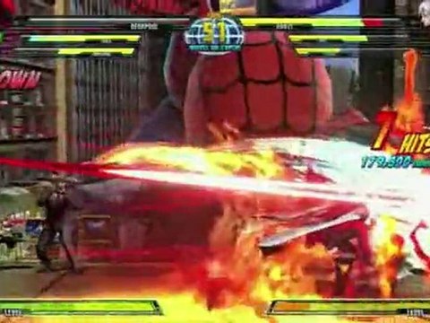 Marvel VS Capcom 3 - Extrait de gameplay 1