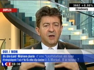 Jean-Luc Mélenchon sur LCI le 15 juin 2010