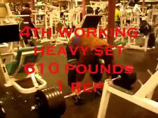 Carlos DEADLIFT MAX Training