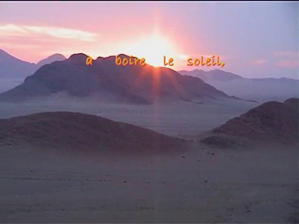 haiku de voyage en Namibie : Amor fati
