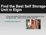 Elgin Self Storage Facility Storage Units Mini Storage Boat