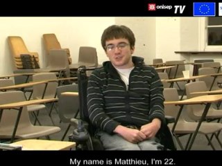 Mathieu Chatelin, French student in the United Kingdom