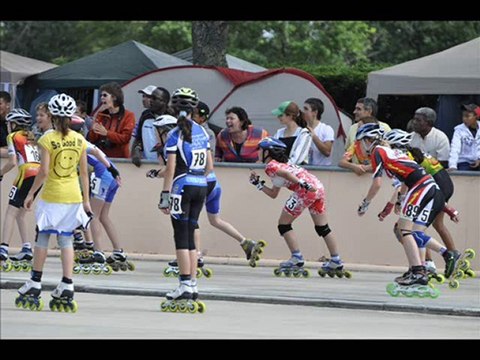Championnat de France de roller à Gujan Mestras juin 2010.
