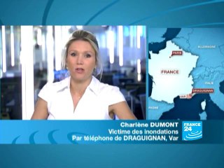 Avec une victime des inondations dans le Var