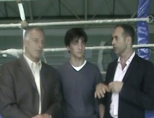 Raymon Rougeau et Jean Brassard avec Hugo Real au Fan Fest!