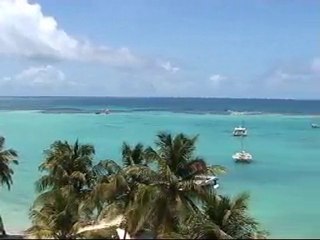 La ville de Saint François en Guadeloupe