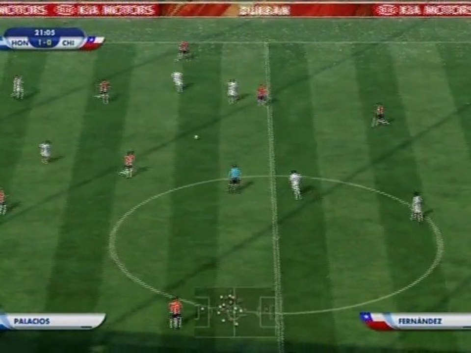 Honduras - Chili Coupe du monde FIFA 2010 partie 1