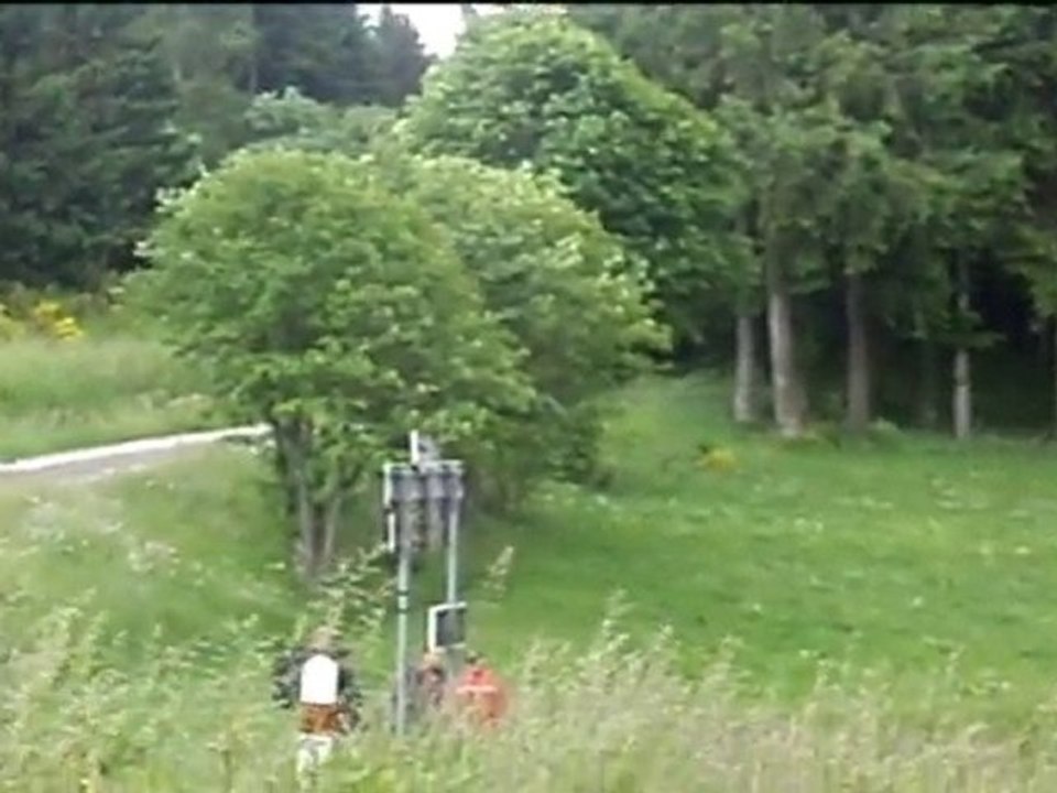 Essai Sebastien Loeb, C4 WRC, Vosges, juin 2010