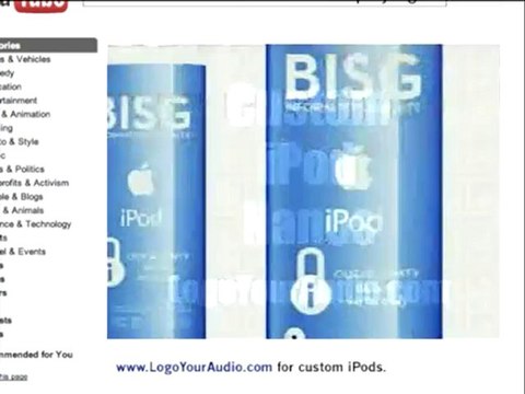 Logo my iPod! Laser engraving solutions from Logo Your Audi