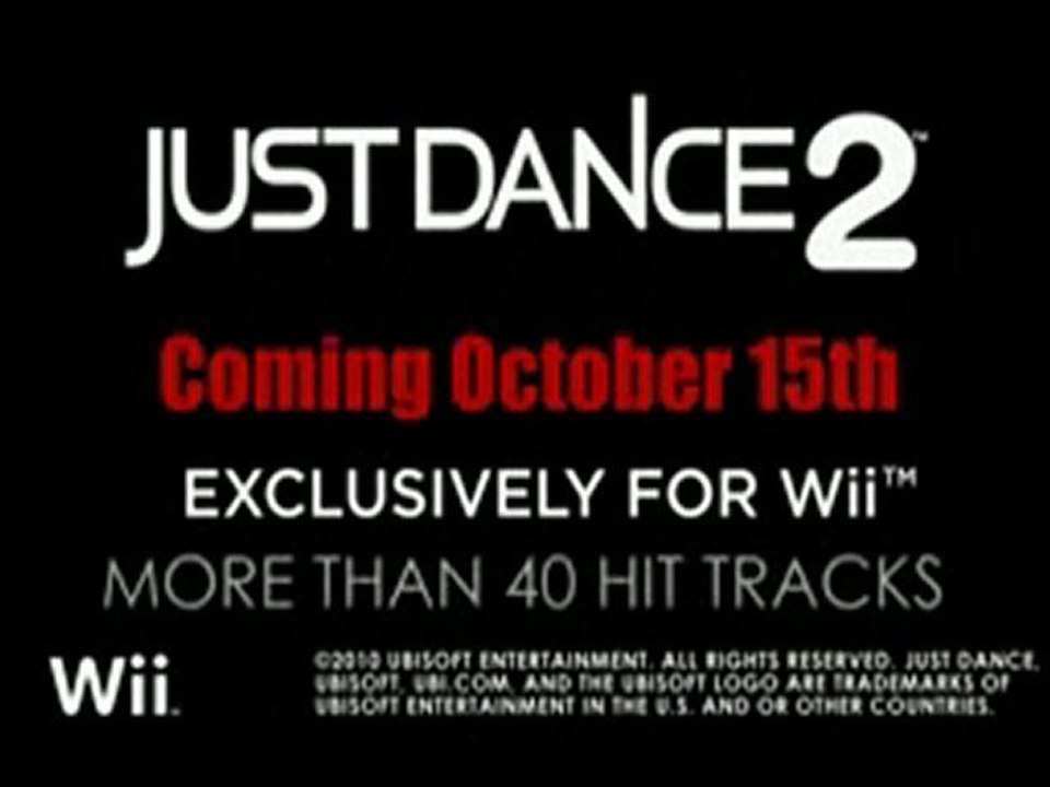 Just Dance 2 - E3 2010 Trailer [HD]
