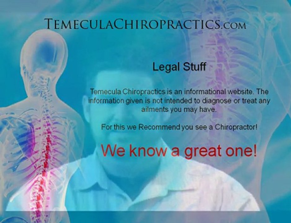 Temecula Chiropractor