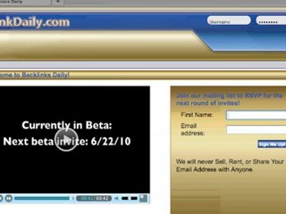 Backlinksdaily.com SEO Tool Beta Test