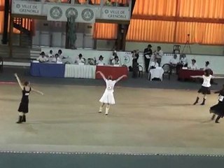 Justine au Championnat de France de danse Country 2010