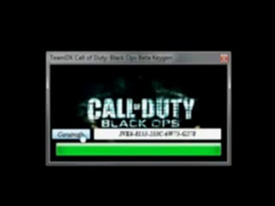 Call of Duty 7 Black Ops Beta Code Key Generator