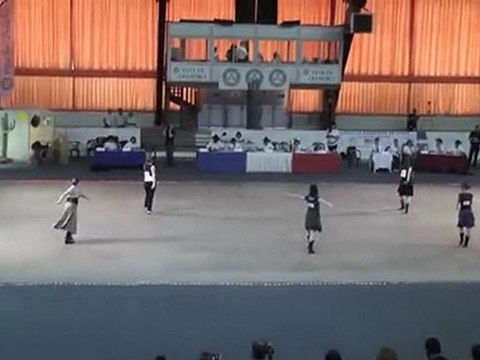 Justine au Championnat de France de danse Country 2010