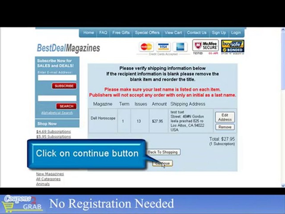 Bestdealmagzines Coupons -Coupons2grab