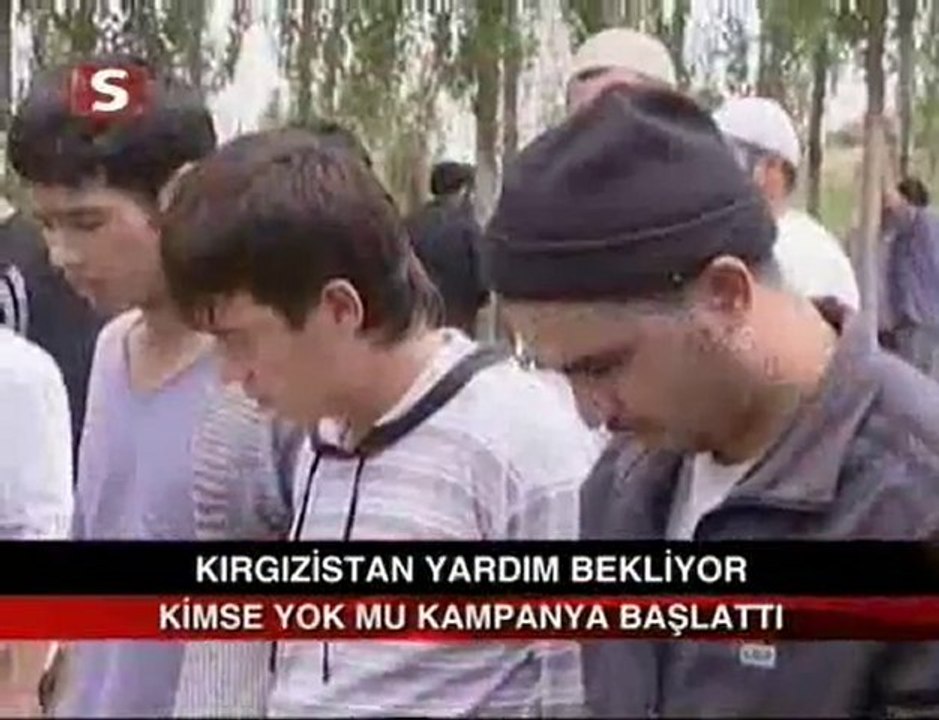 Kırgızistan Yardım Bekliyor