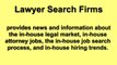 Lawyer Search Firms And Recruiting