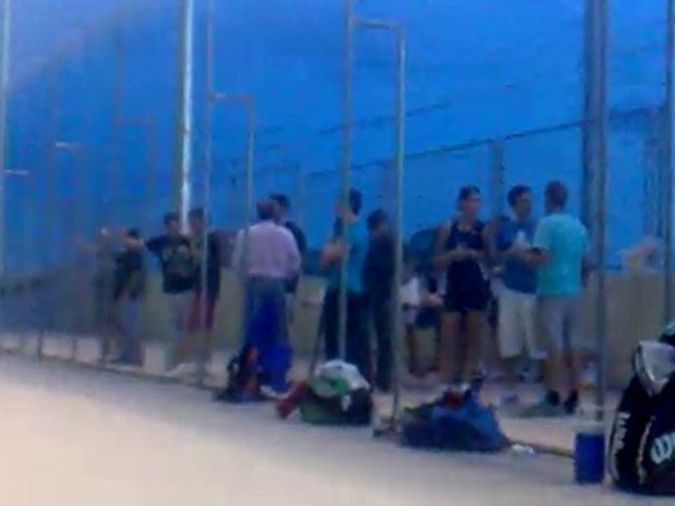 Frontenis preolimpico final del torneo de Rivas mayo 2010