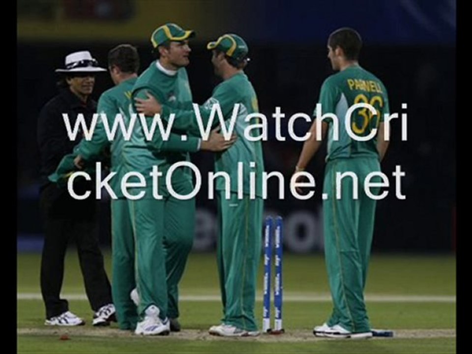 watch South Africa vs West Indies 2010 2nd test matches June