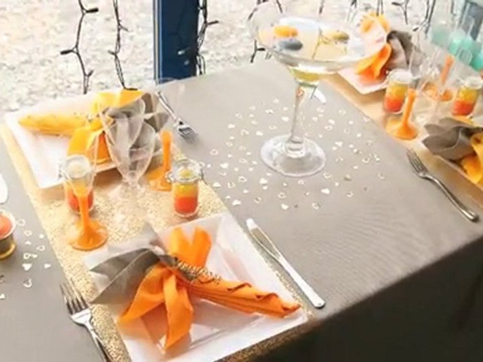 Idées de décoration de table pour mariage ou fêtes
