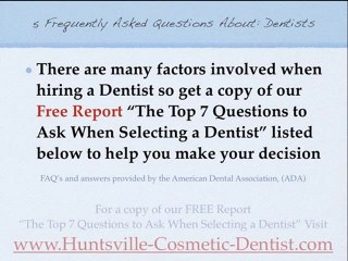 7 things you should know about any Huntsville Sedation Dent