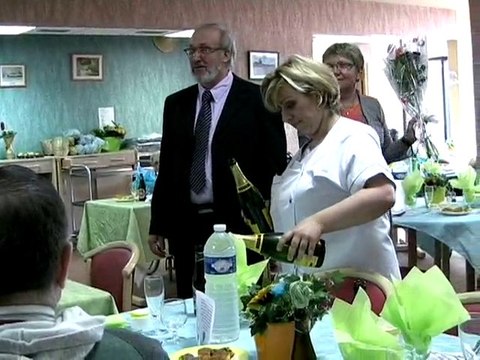 Visite des élus à la maison de retraite du Cateau