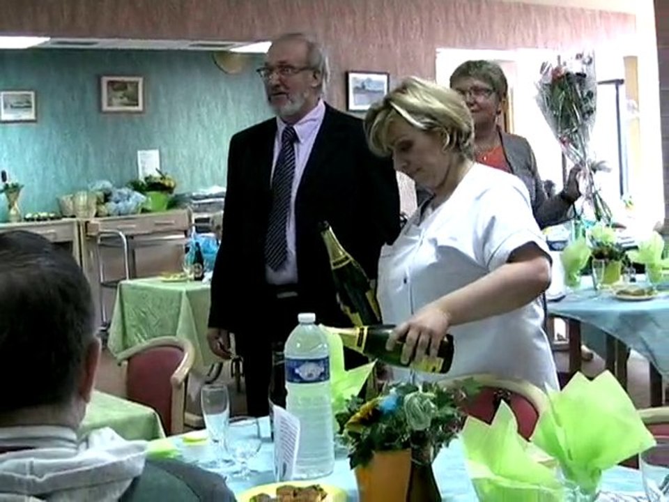 Visite des élus à la maison de retraite du Cateau