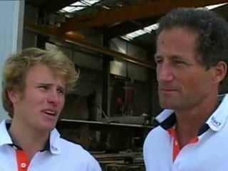 M. Desjoyeaux & F. Gabart partenaires planétaires