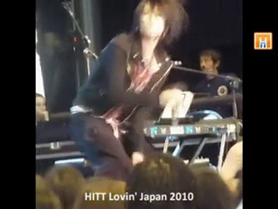 Le chanteur Hitt à Lovin' Japan 2010 Part1