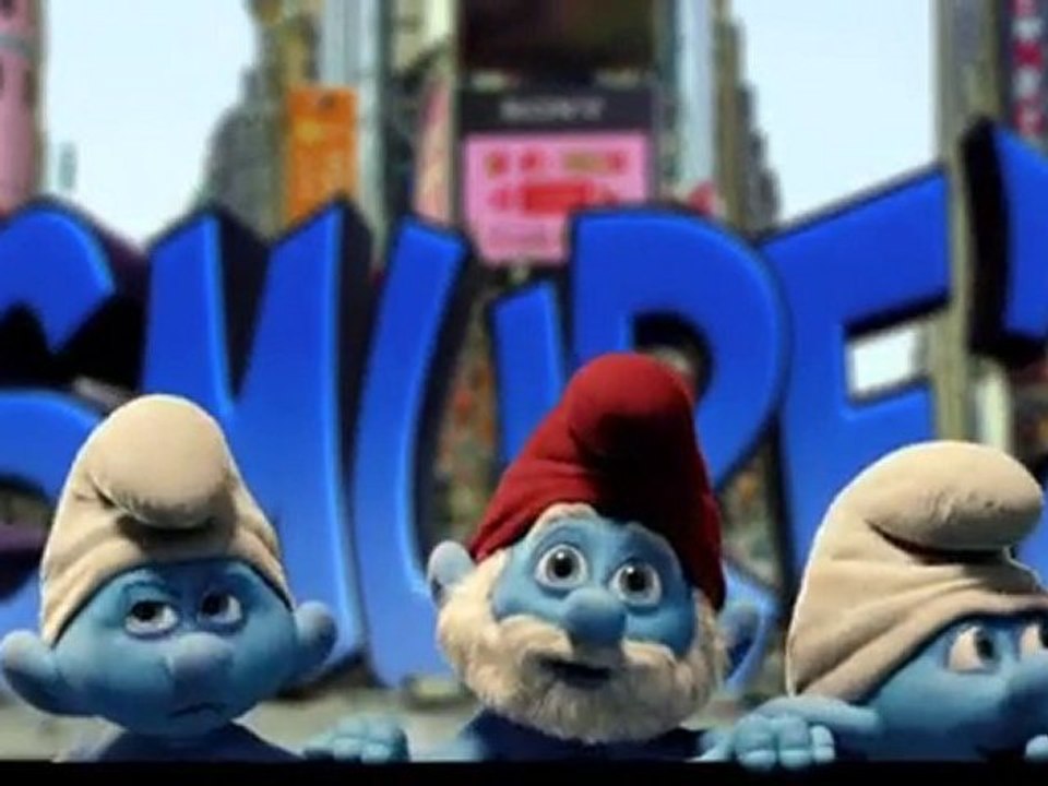 Les Schtroumpfs - Teaser Trailer #1 HQ [VO]