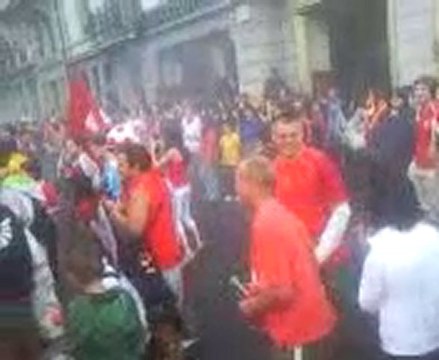 Vevey : Espagne 0 - Suisse 1 - coupe du monde 2010