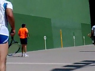 Frontenis preolimpico 2ªb Rivas Mostoles 1ª pàrtida